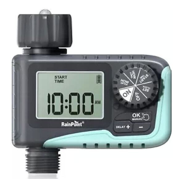 RainPoint Other - RAINPOINT Sprinkler Timer, Programmable Water Timer for Garden Hose, Outdoor